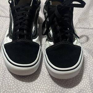 Vans Black and White Old Skool Men’s Sneakers